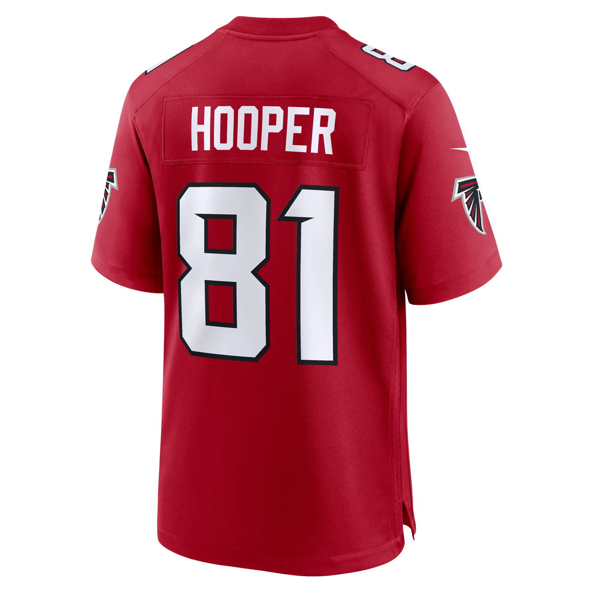 Men's Atlanta Falcons Austin Hooper Nike  Red Team Game Jersey