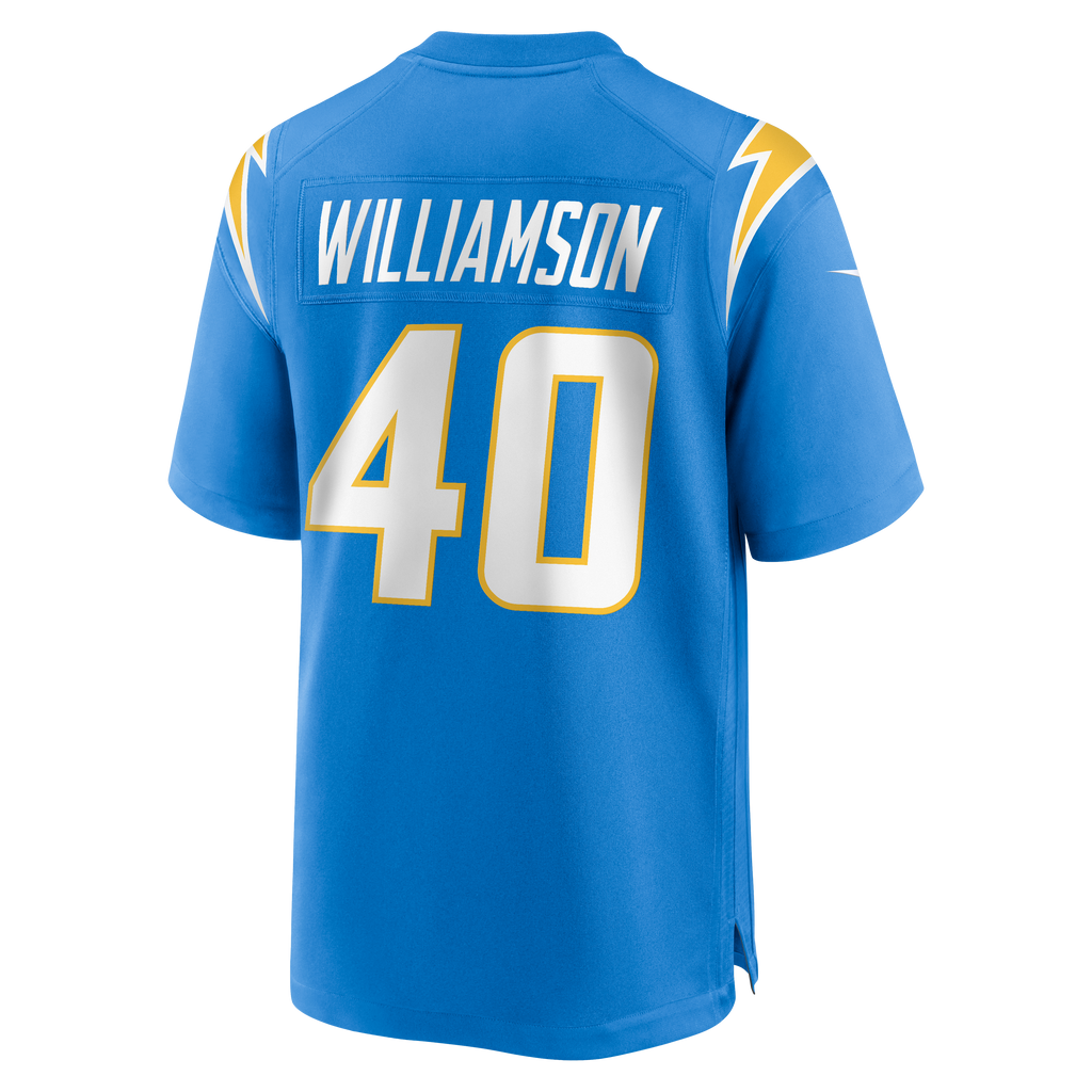 Men's Los Angeles Chargers Kendall Williamson Nike  Powder Blue Team Game Jersey