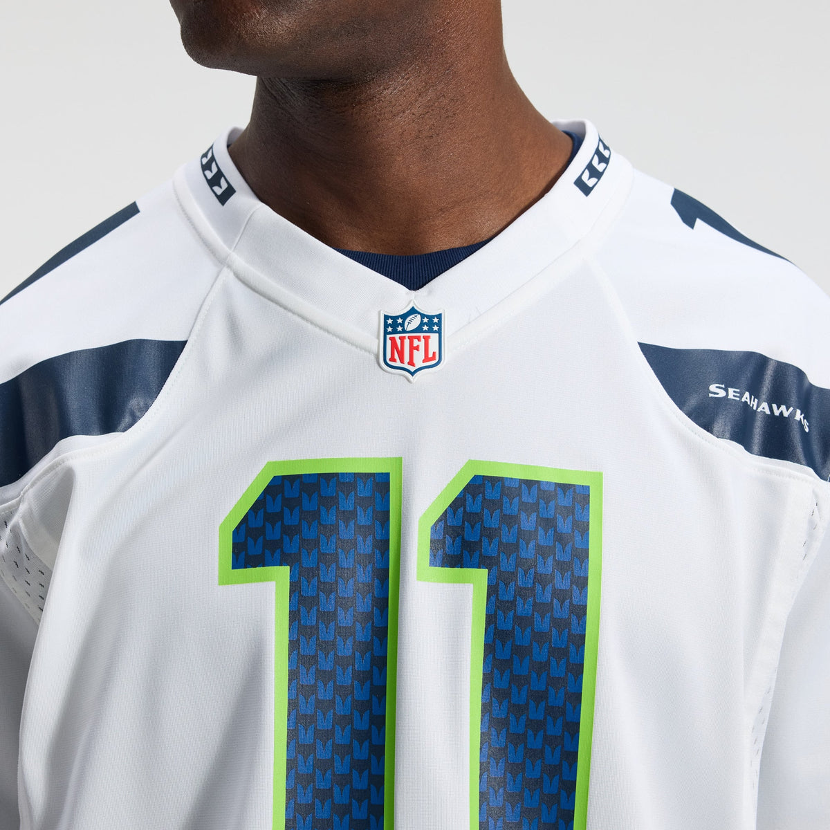 Men's Seattle Seahawks Jaxon Smith-Njigba Nike  College Navy  Game Jersey