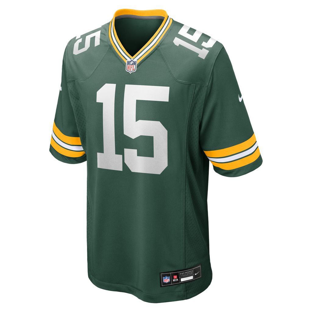 Men's Green Bay Packers Bart Starr Nike Green Game Retired Player Jersey