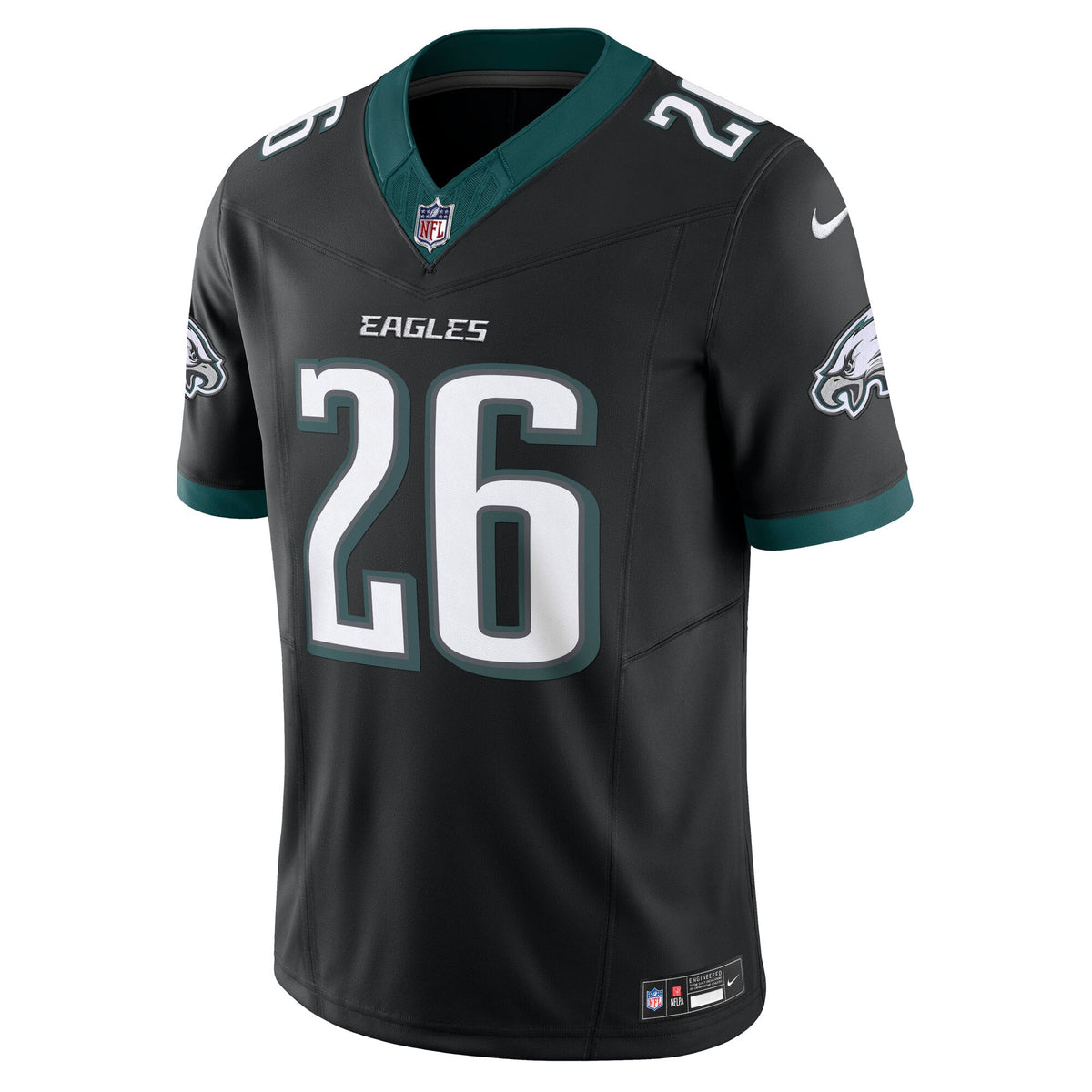 Men's Philadelphia Eagles Saquon Barkley Nike Midnight Green Vapor F.U.S.E. Limited Jersey