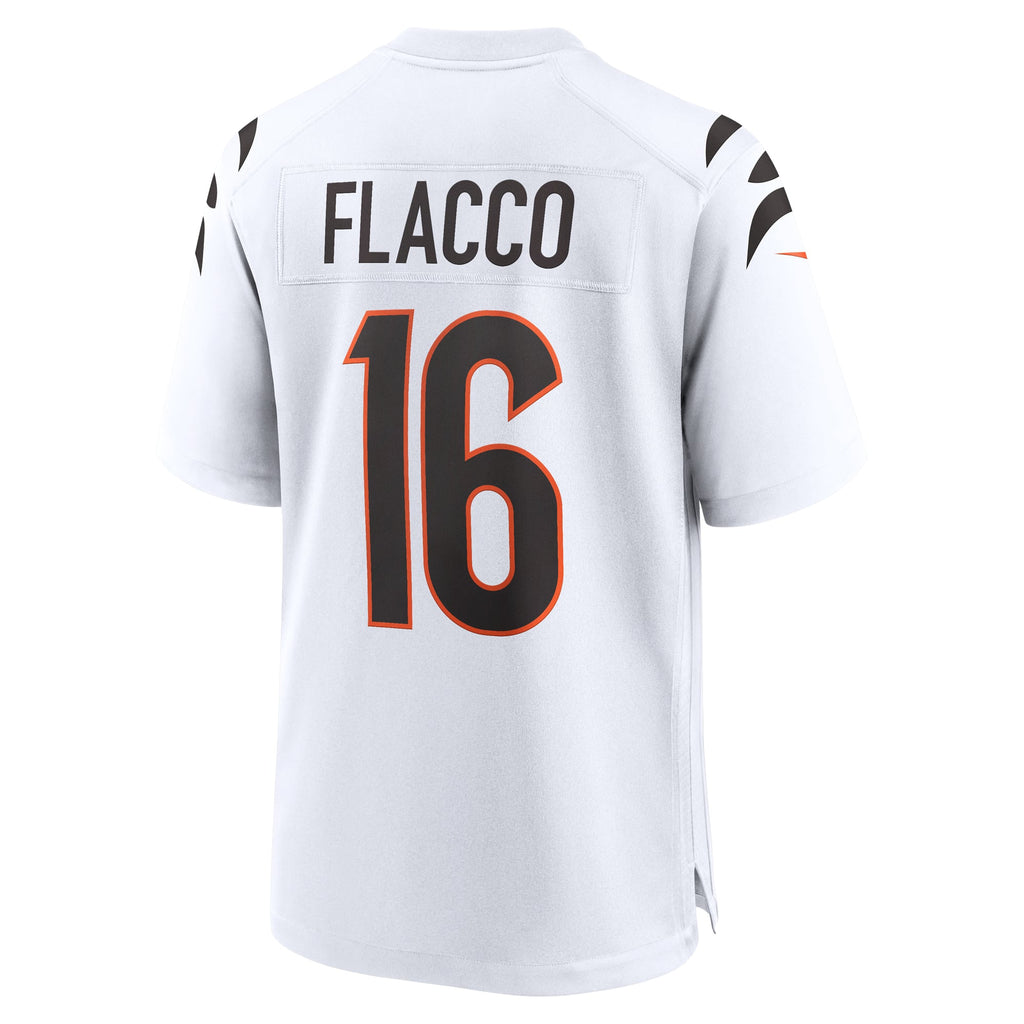 Men's Cincinnati Bengals Joe Flacco Nike  Orange Alternate Game Jersey