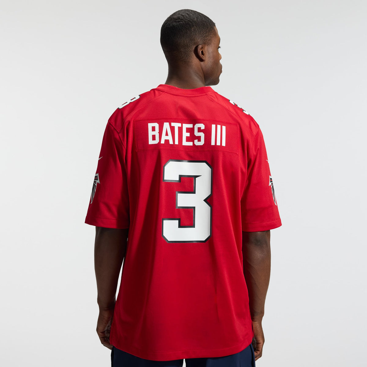 Men's Atlanta Falcons Jessie Bates III Nike Red Game Jersey