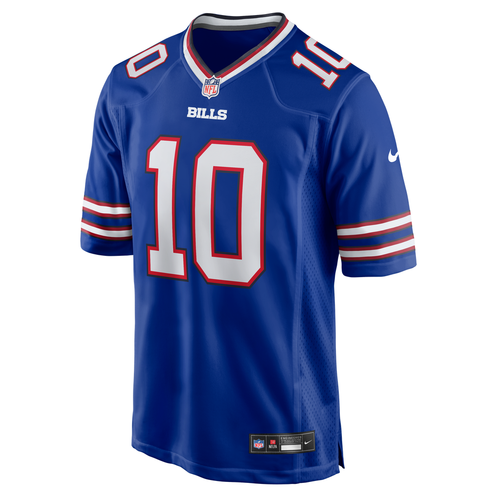 Men's Buffalo Bills Khalil Shakir Nike Royal Game Jersey