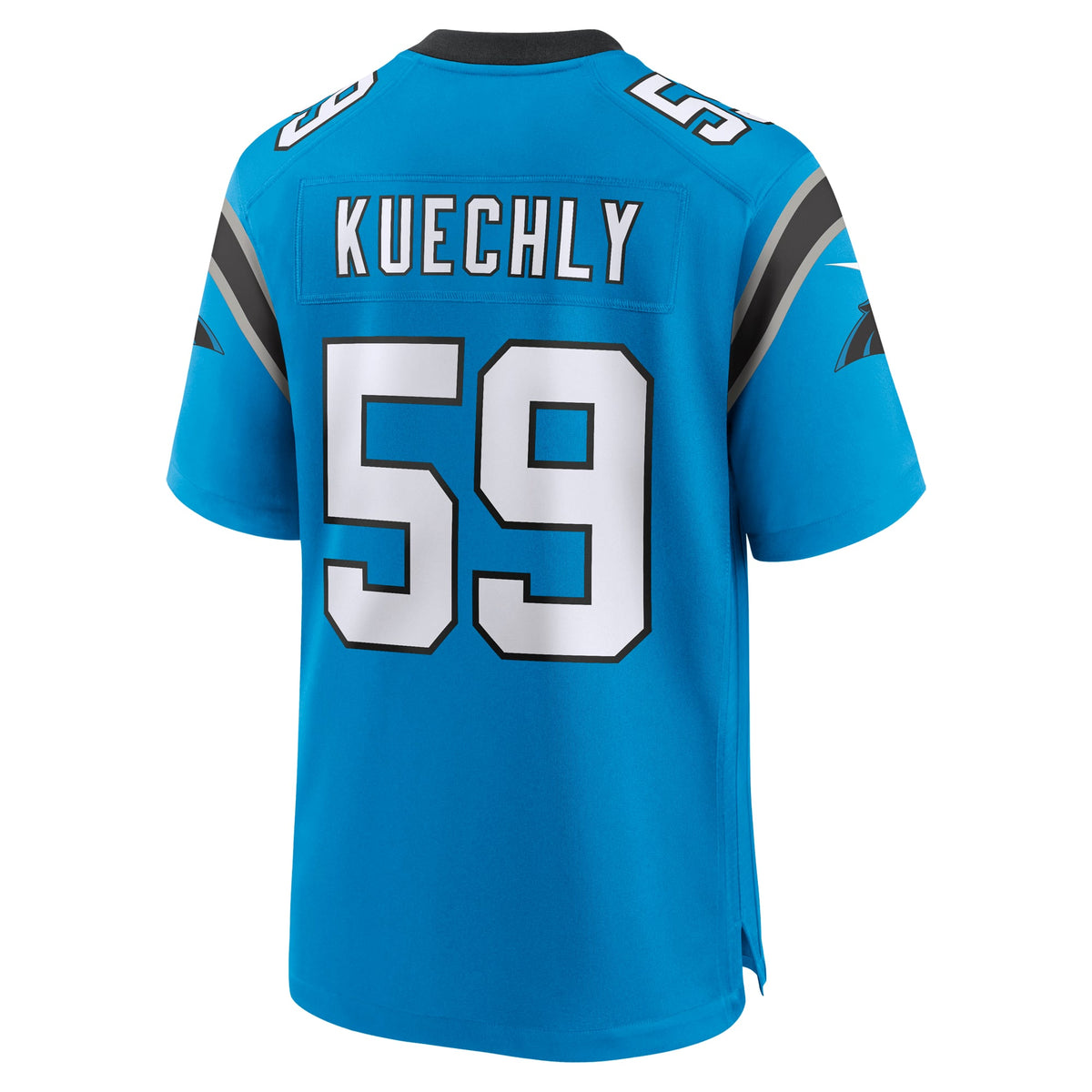 Men's Carolina Panthers Luke Kuechly Nike  Black Team Game Jersey