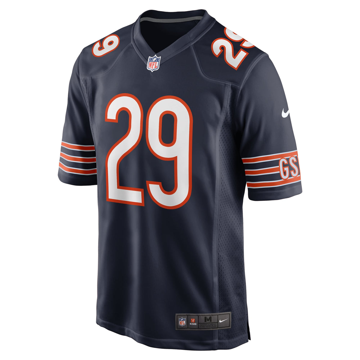 Men's Chicago Bears Tyrique Stevenson Nike  Navy  Game Jersey