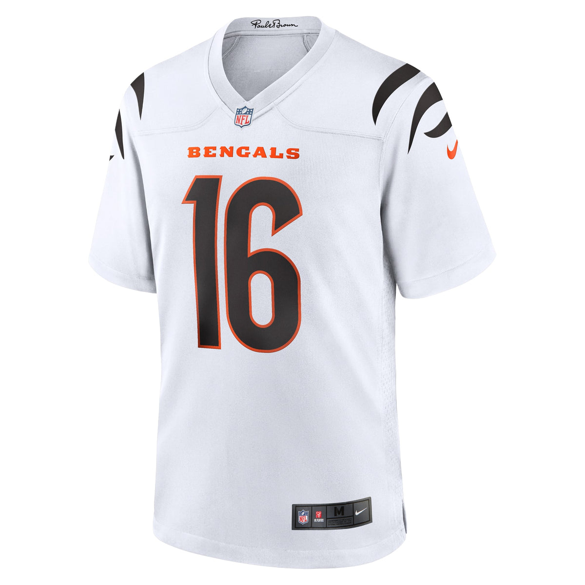 Men's Cincinnati Bengals Joe Flacco Nike  Orange Alternate Game Jersey