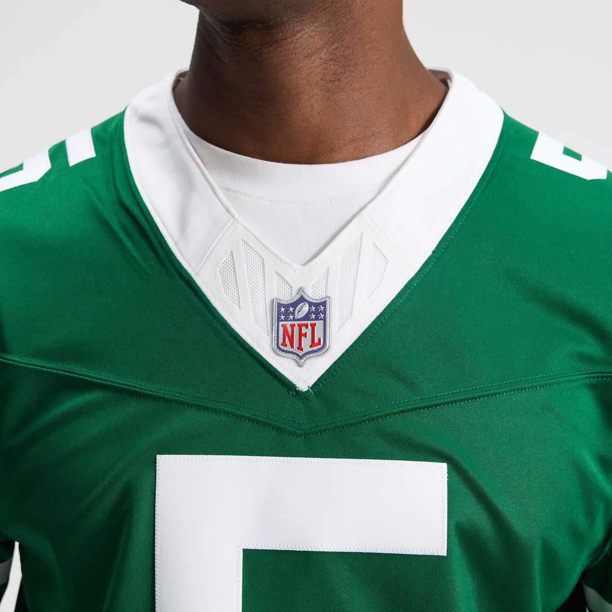Men's New York Jets Garrett Wilson Nike Legacy Green Team Vapor F.U.S.E. Stitched Limited Jersey