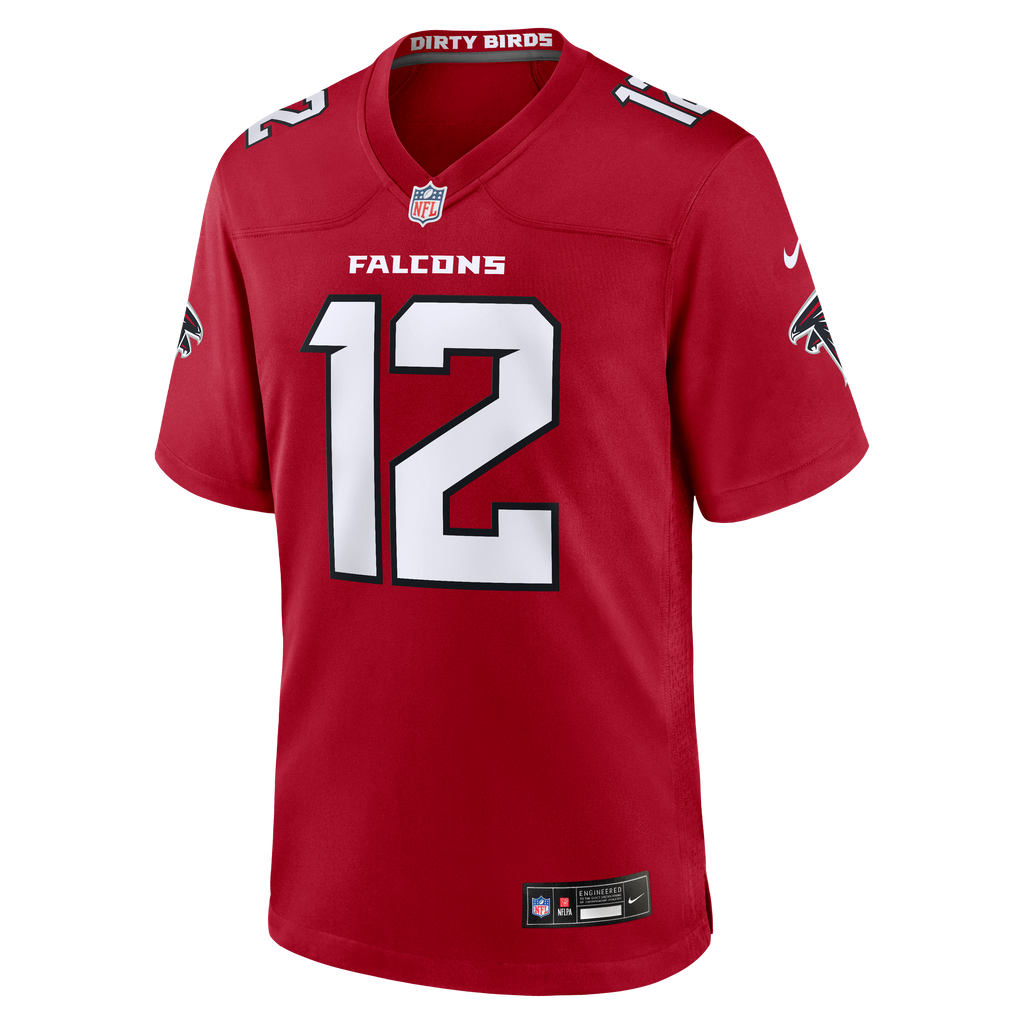 Men's Atlanta Falcons Avieon Terrell Nike Red Game Jersey