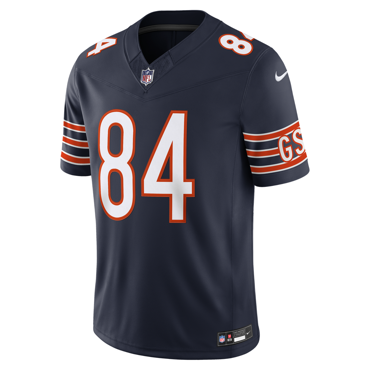 Men's Chicago Bears Colston Loveland Nike Navy Team Vapor F.U.S.E. Stitched Limited Jersey