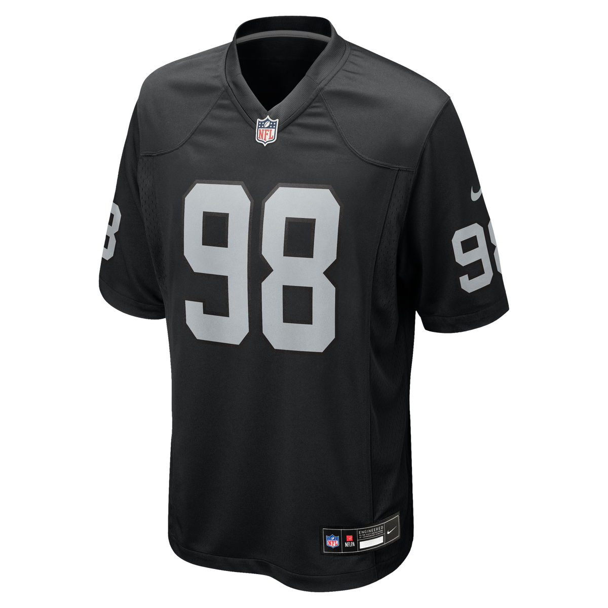 Men's Las Vegas Raiders Maxx Crosby Nike Black Game Jersey