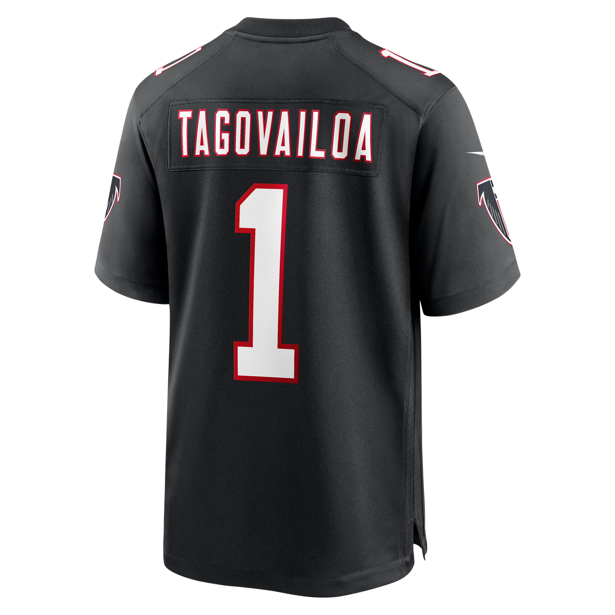 Men's Atlanta Falcons Tua Tagovailoa Nike  Black Alternate Game Jersey