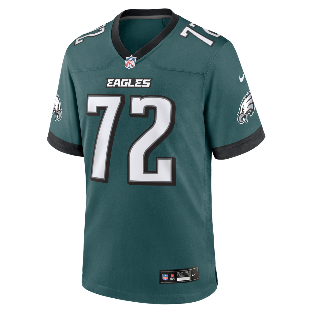 Men's Philadelphia Eagles Markel Bell Nike Midnight Green Team Game Jersey