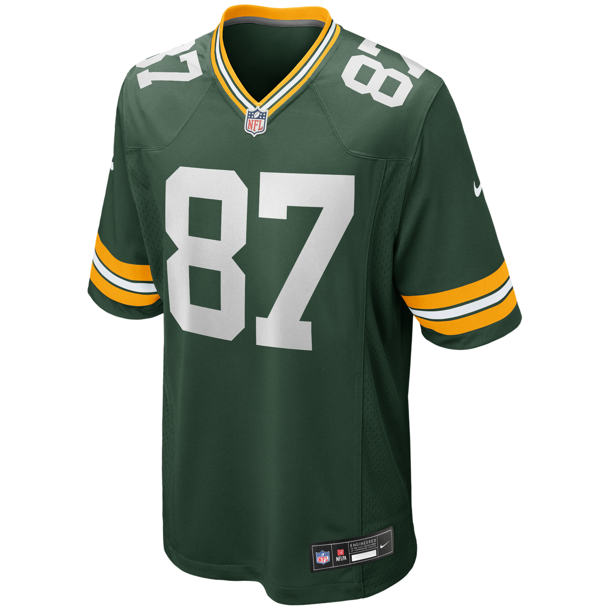 Men's Green Bay Packers Willie Davis Nike Green Game Retired Player Jersey