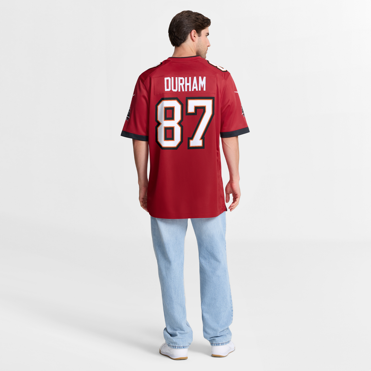 Men's Tampa Bay Buccaneers Payne Durham Nike  Red  Game Jersey