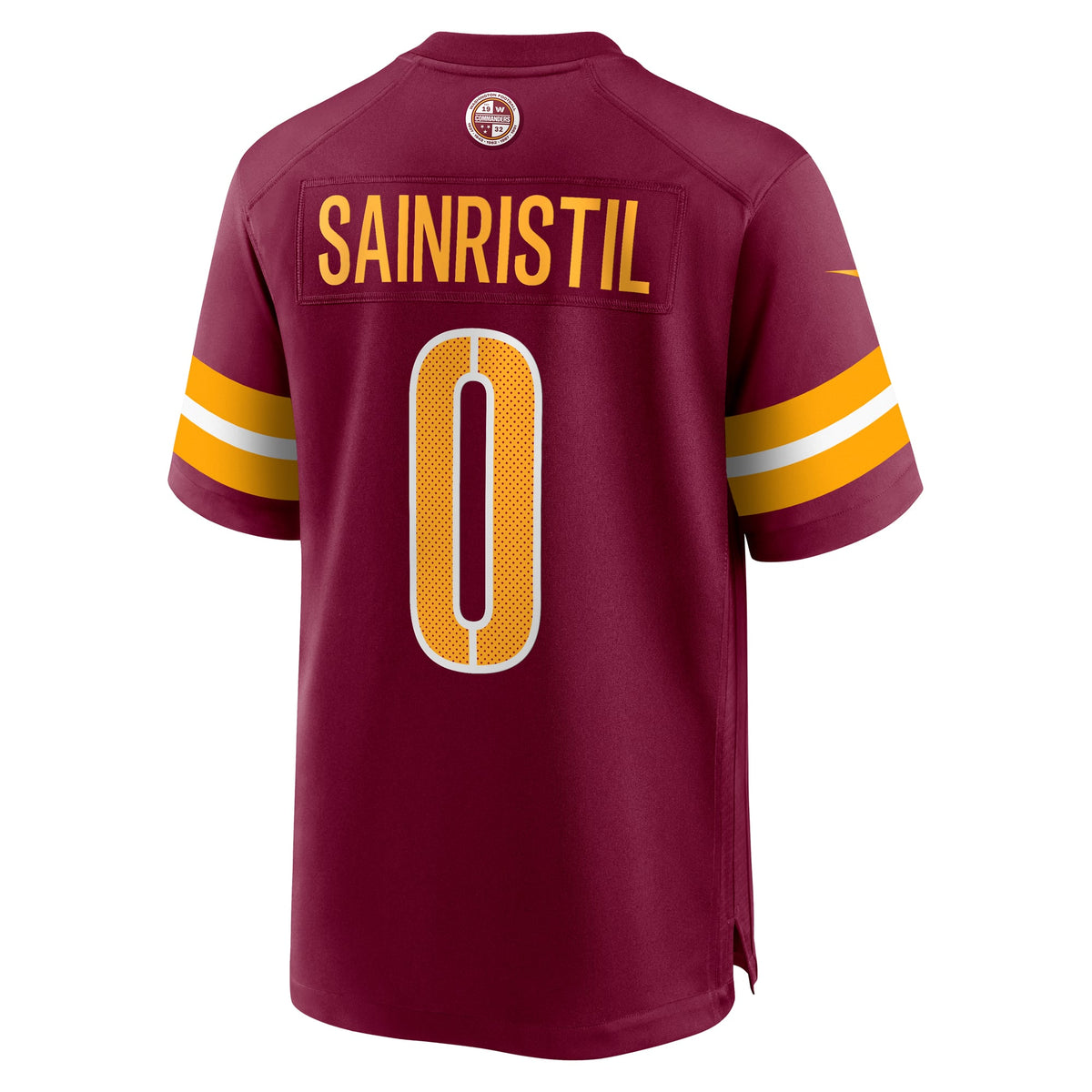 Men's Washington Commanders Mike Sainristil Nike  Burgundy  Game Jersey