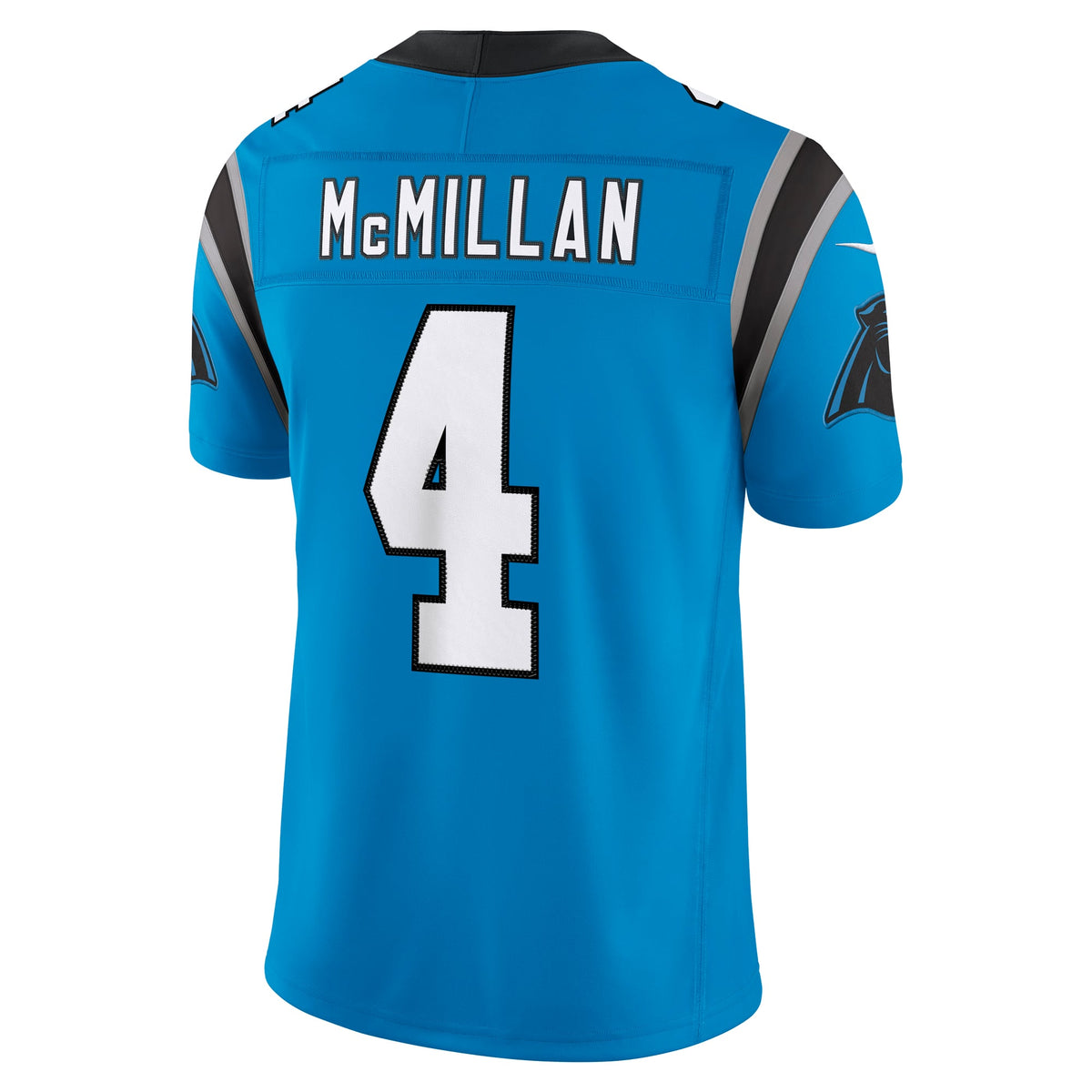 Men's Carolina Panthers Tetairoa McMillan Nike Blue Alternate Vapor F.U.S.E. Stitched Limited Jersey