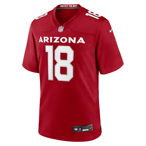 Men's Arizona Cardinals Marvin Harrison Jr. Nike Cardinal  Player Game Jersey