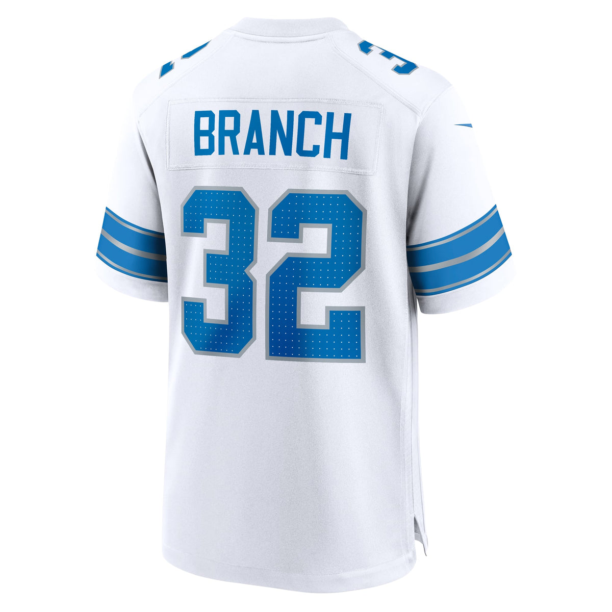 Men's Detroit Lions Brian Branch Nike Black Alternate Game Jersey