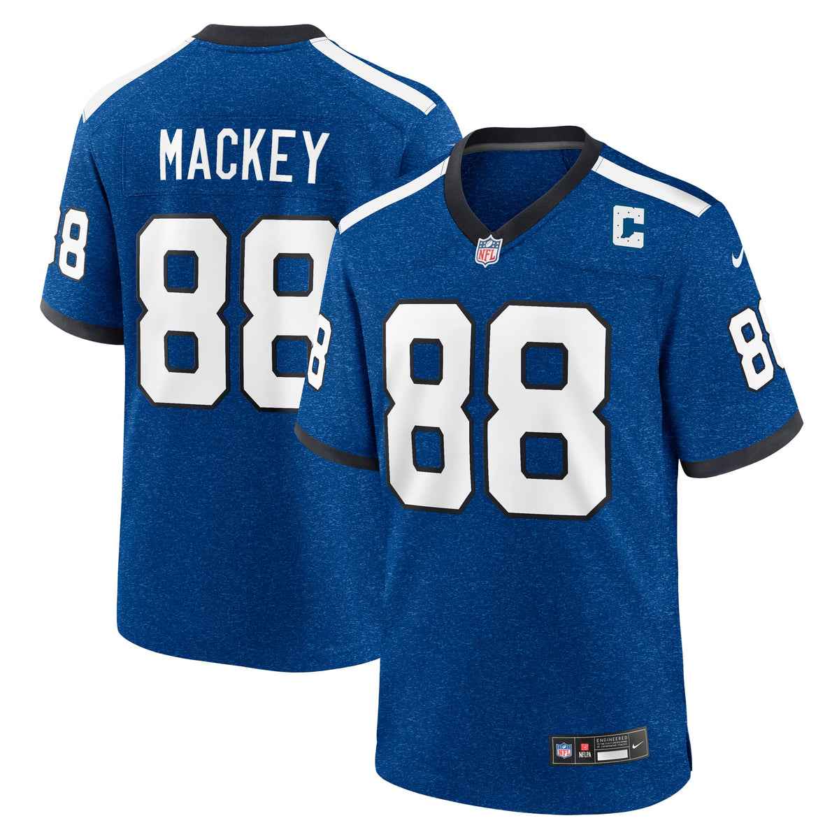 Men's Indianapolis Colts John Mackey Nike Royal Game Retired Player Jersey