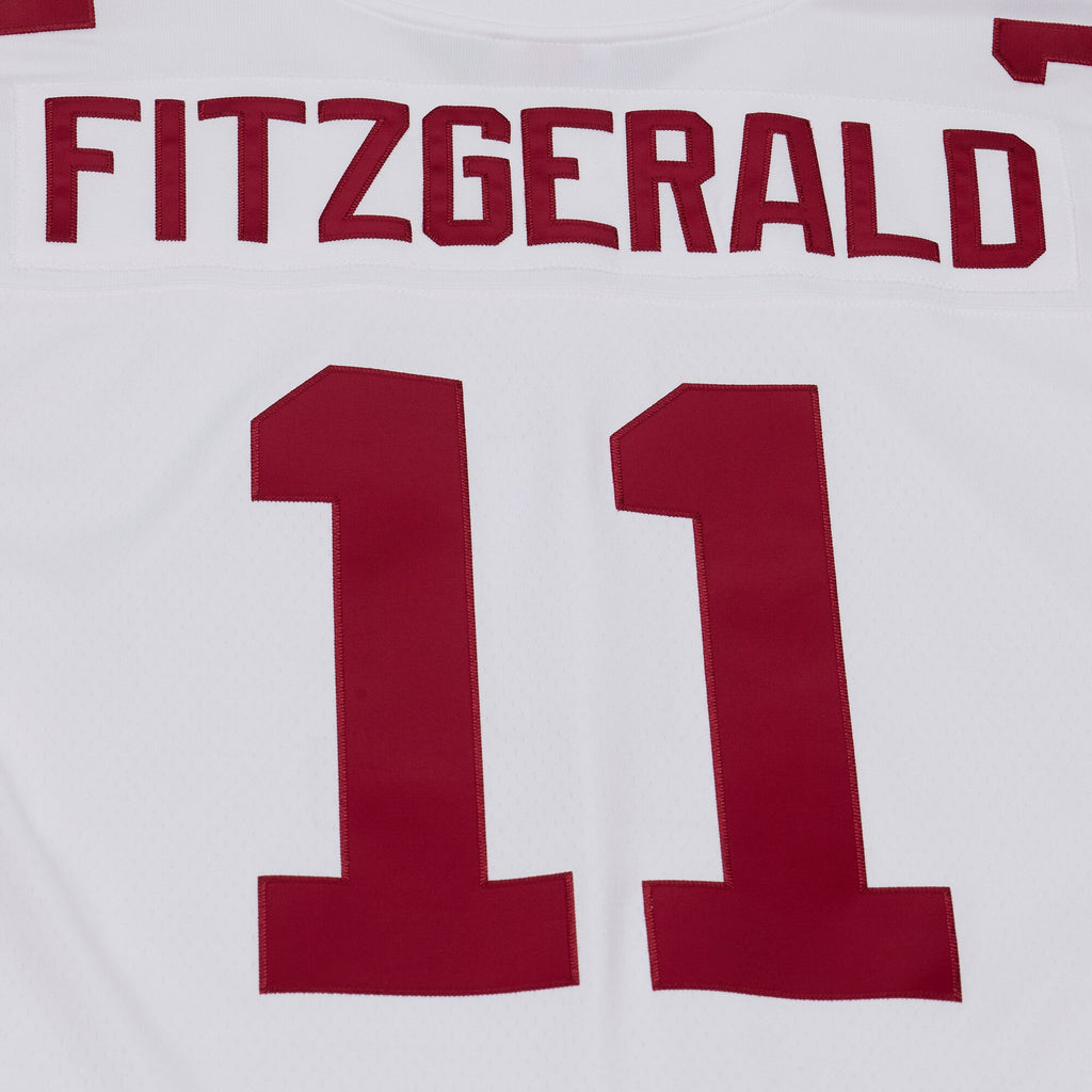 Men's Arizona Cardinals Larry Fitzgerald Mitchell & Ness White 2004 Legacy Replica Player Jersey