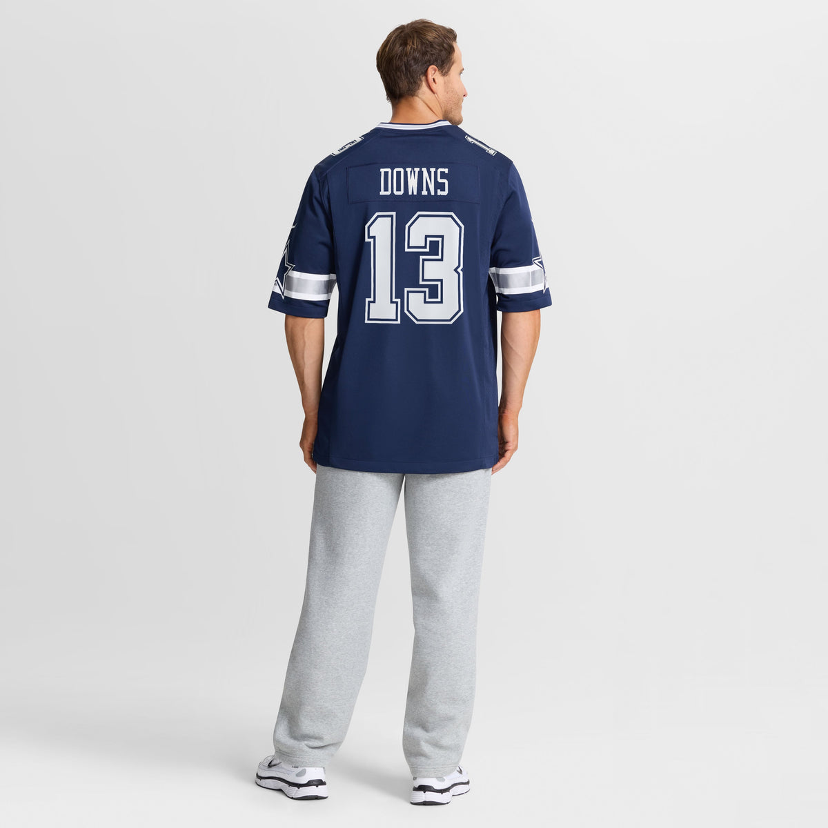 Men's Dallas Cowboys Caleb Downs Nike Navy Team Game Jersey