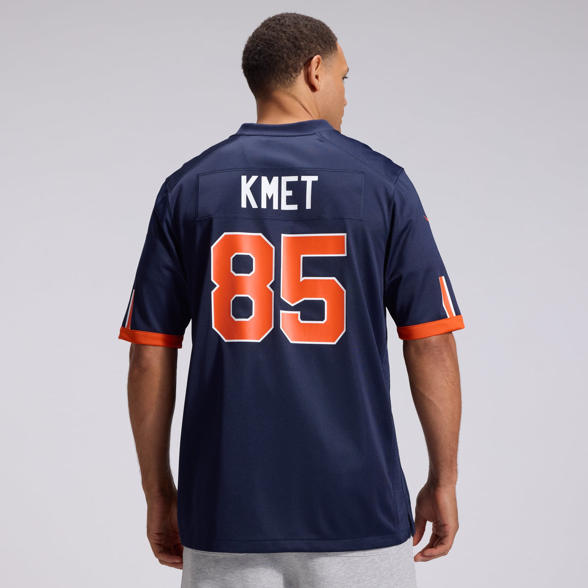 Men's Chicago Bears Cole Kmet Nike Navy 2026 Rivalries Collection Game Jersey