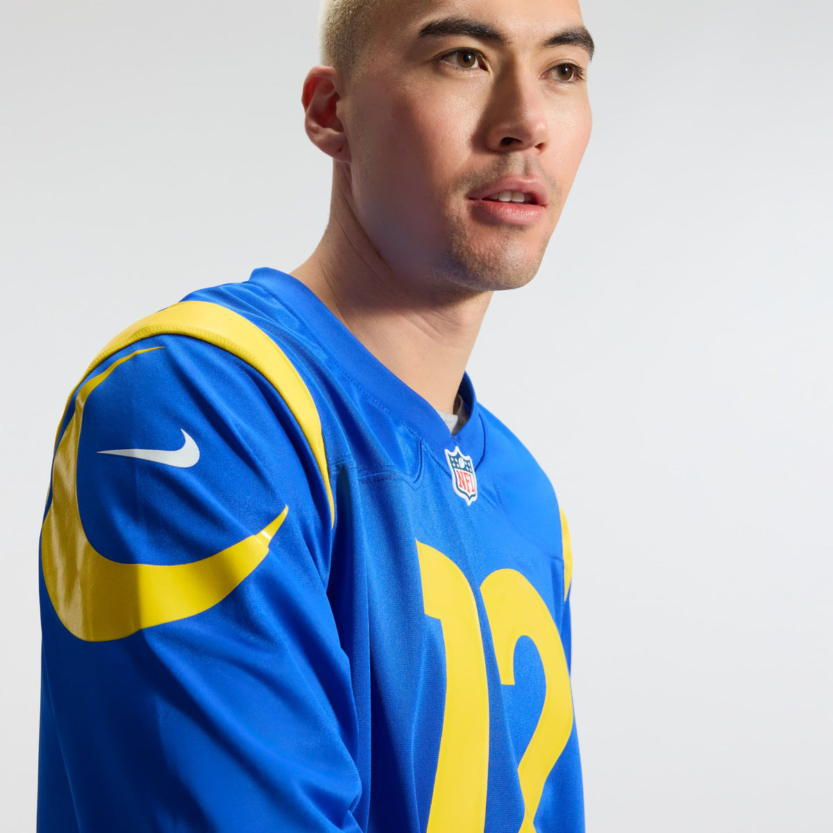 Men's Los Angeles Rams Puka Nacua Nike Classic Sol Game Jersey