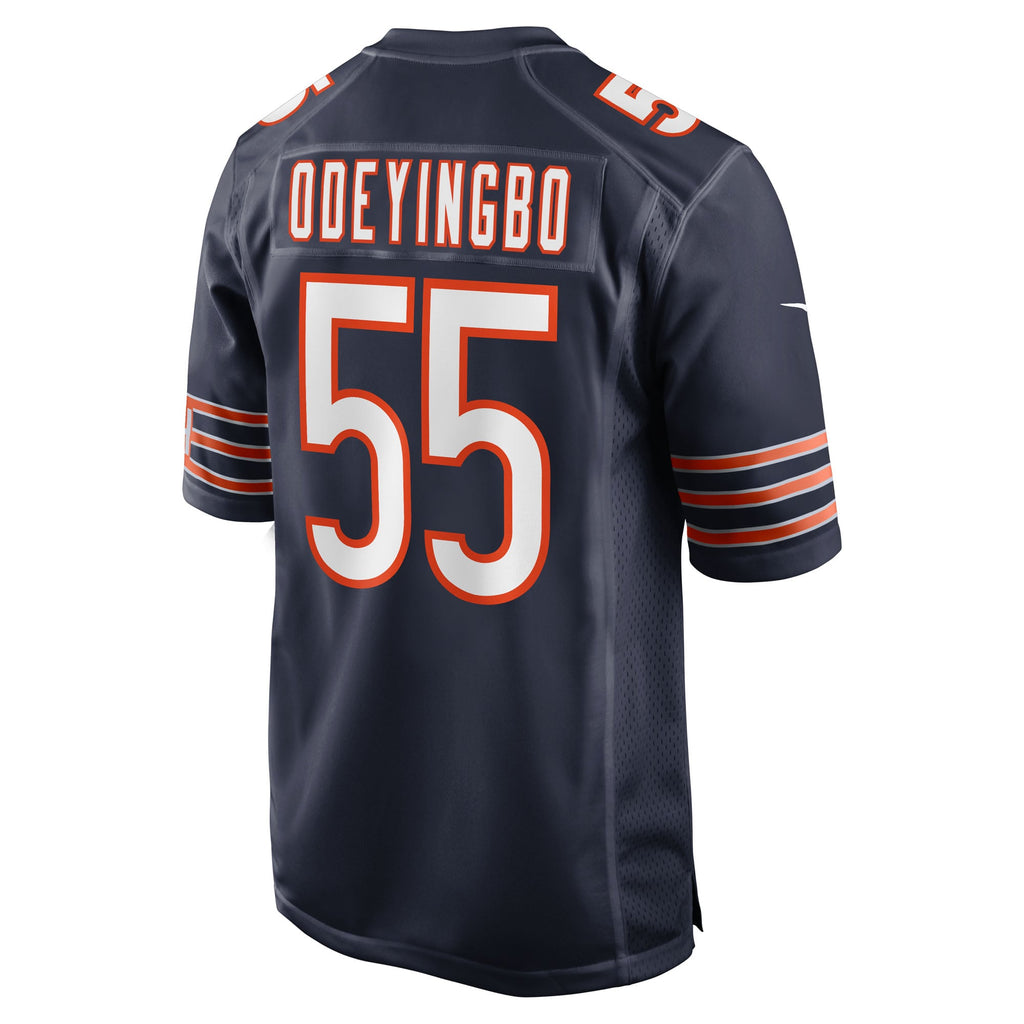 Men's Chicago Bears Dayo Odeyingbo Nike  Navy Team Game Jersey
