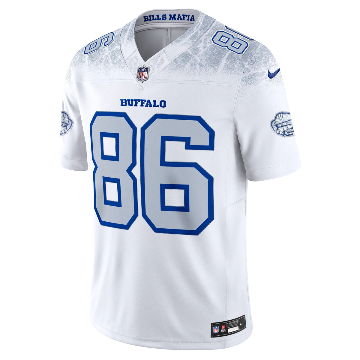 Men's Buffalo Bills Dalton Kincaid Nike White Rivalries Collection Stitched Limited Jersey