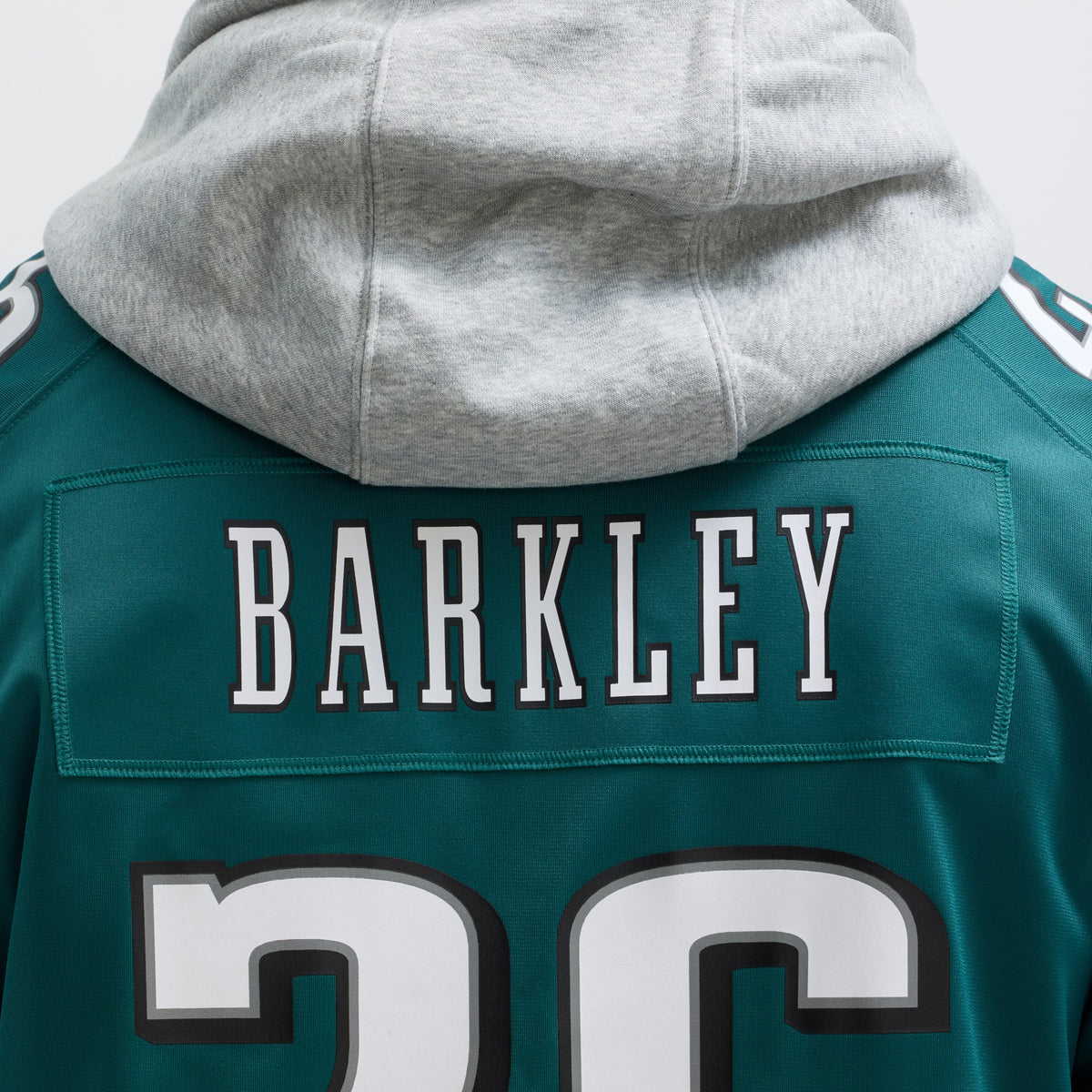 Men's Philadelphia Eagles Saquon Barkley Nike  Black Alternate Game Jersey