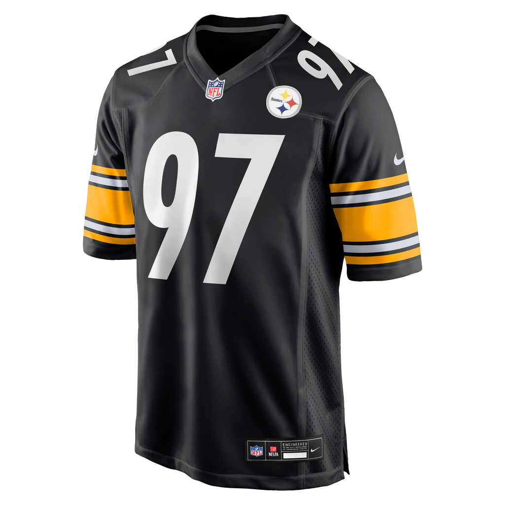 Men's Pittsburgh Steelers Cameron Heyward Nike Gold Alternate 1933 Throwback Game Jersey
