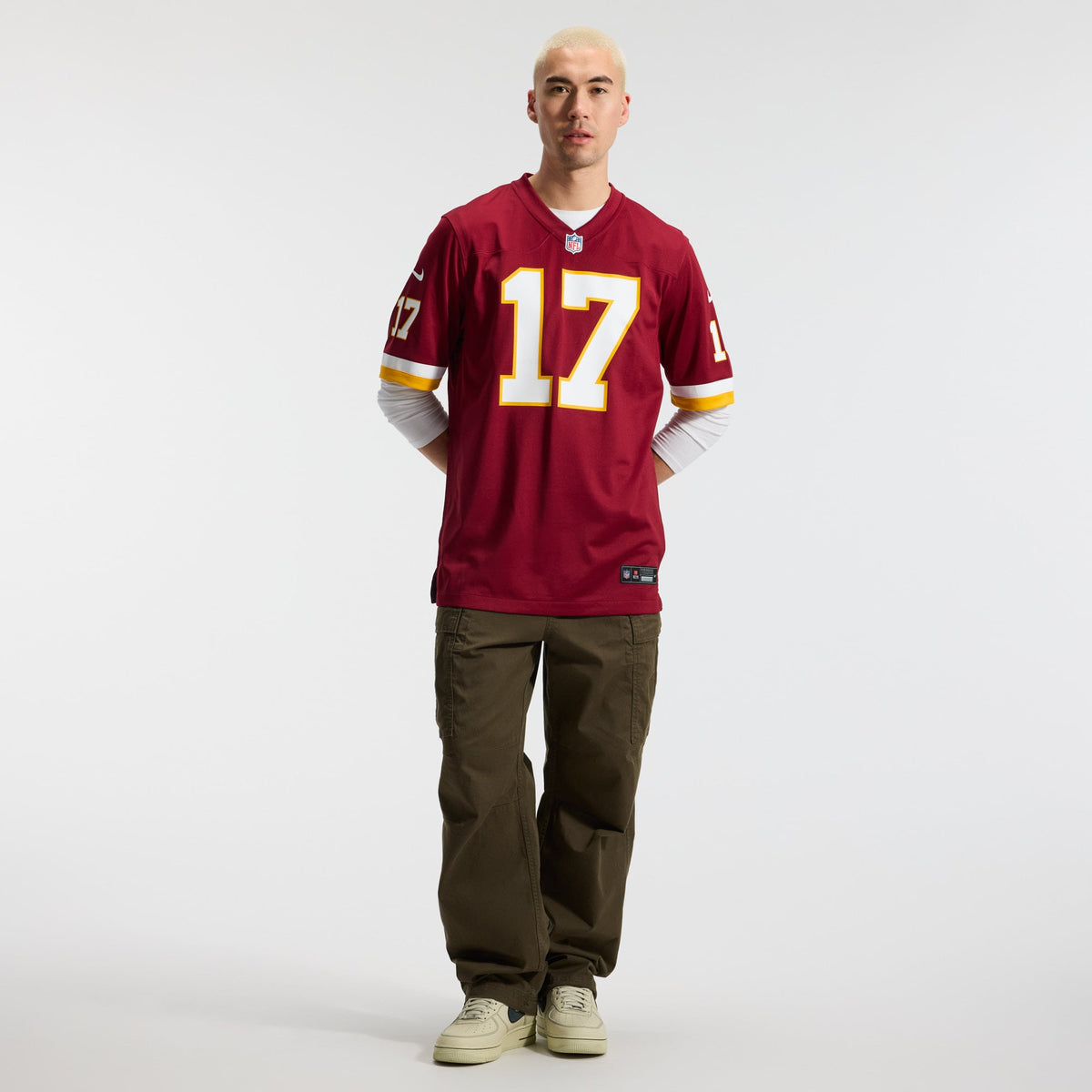Men's Washington Commanders Terry McLaurin Nike White Game Super Bowl Era Jersey