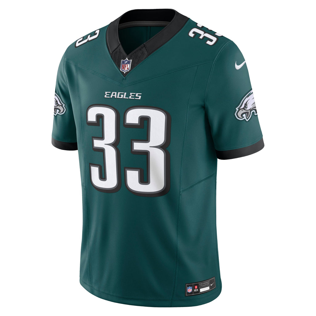 Men's Philadelphia Eagles Cooper DeJean Nike Kelly Green Alternate 2  Vapor F.U.S.E. Limited Jersey