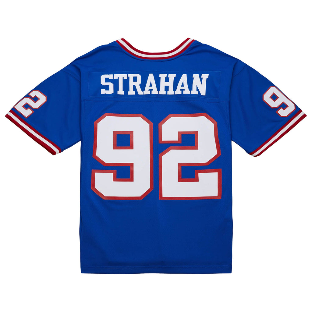 Men's New York Giants Michael Strahan Mitchell & Ness Royal 1993 Legacy Replica Jersey