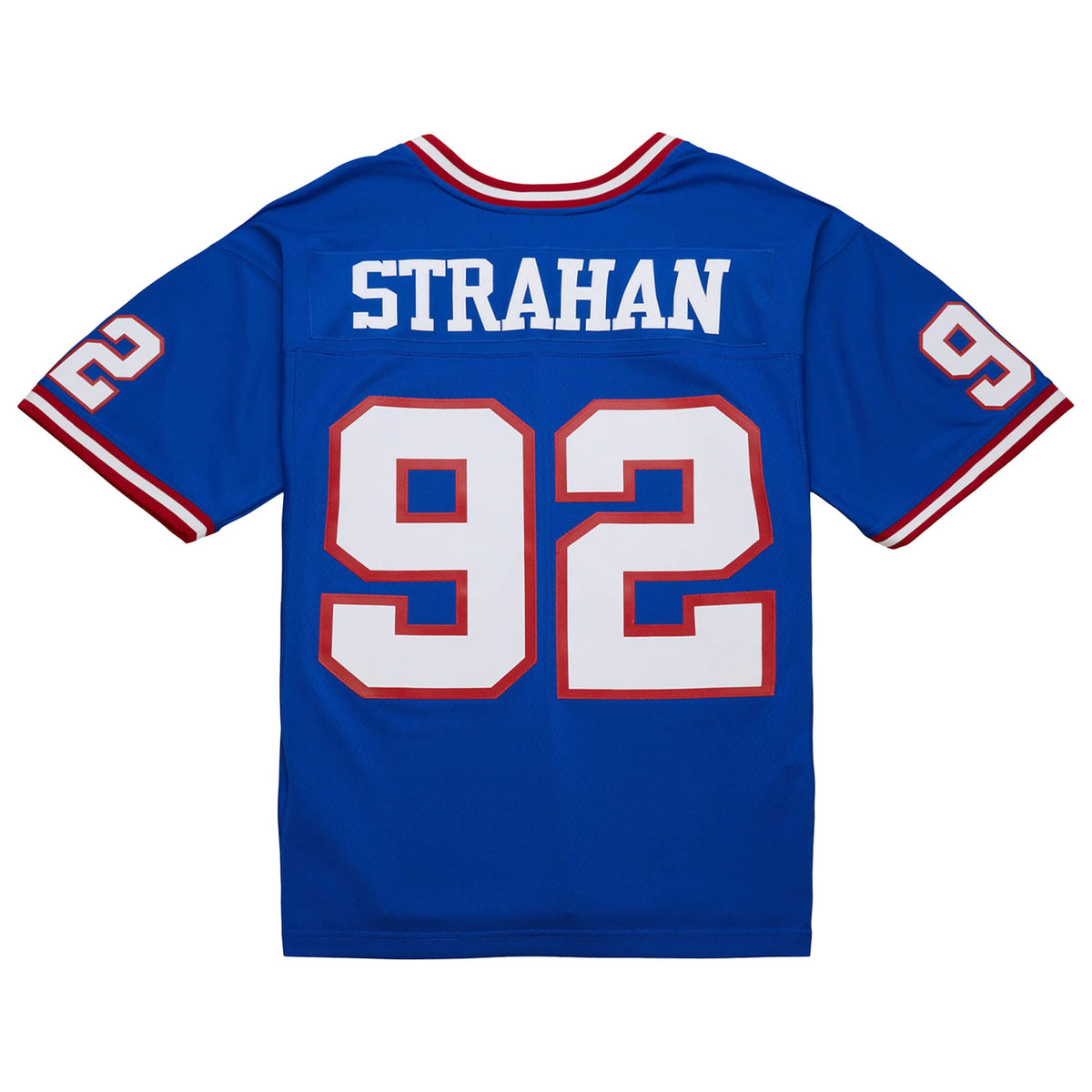Men's New York Giants Michael Strahan Mitchell & Ness Royal 1993 Legacy Replica Jersey
