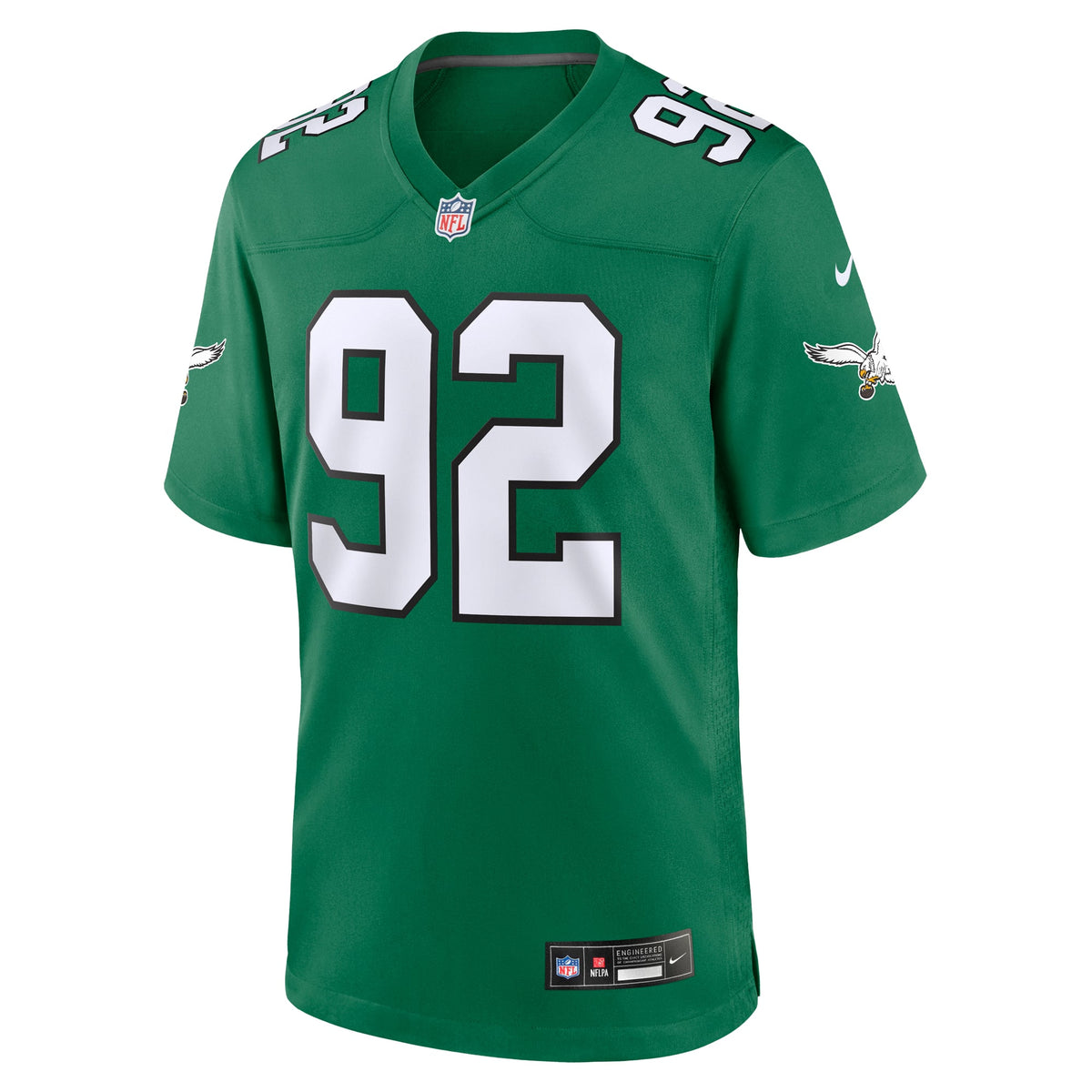 Men's Philadelphia Eagles Reggie White Nike Kelly Green Retired Player Alternate Game Jersey