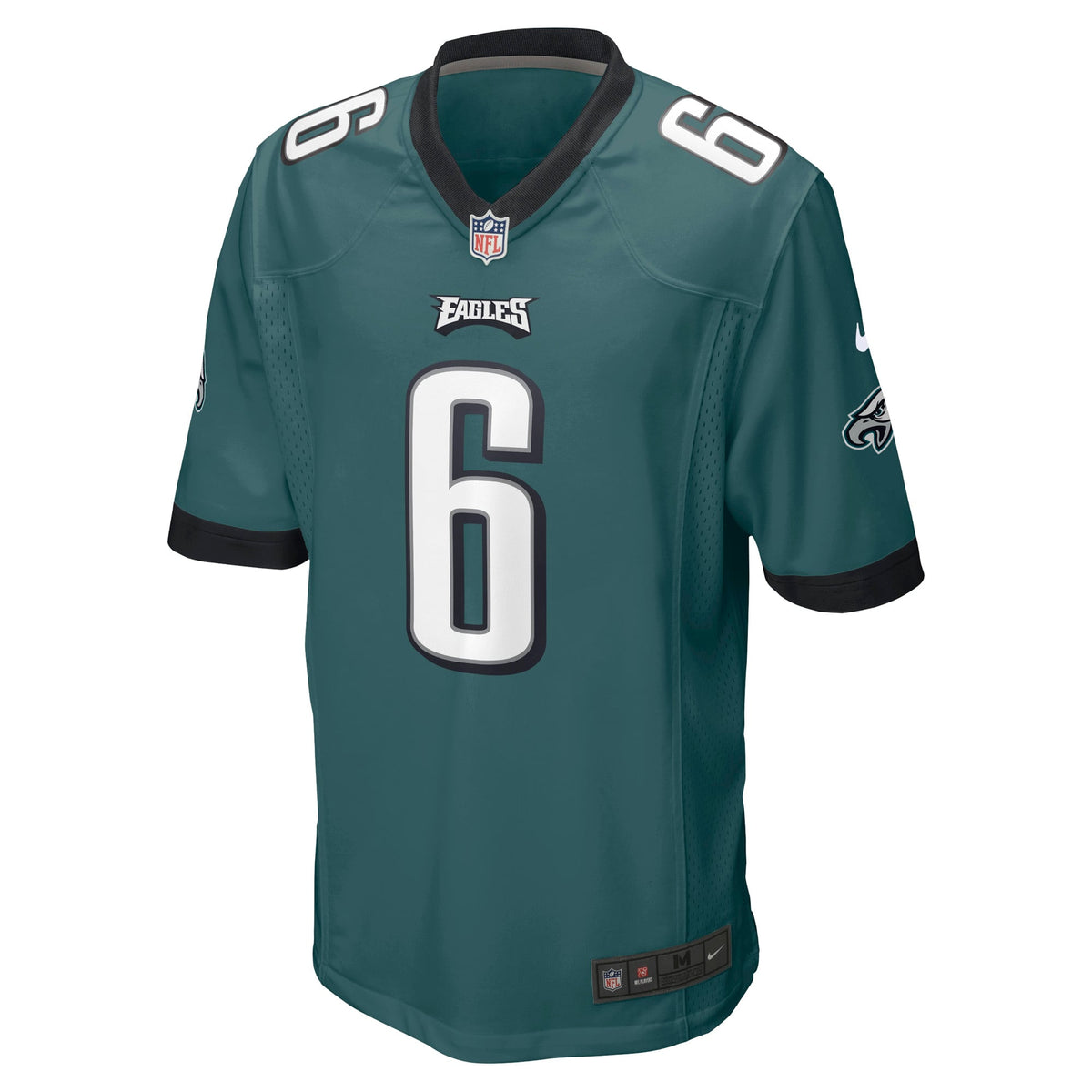 Men's Philadelphia Eagles DeVonta Smith Nike Midnight Green Team Game Jersey