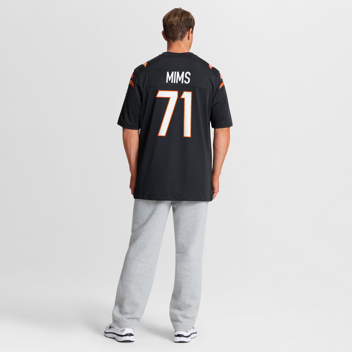 Men's Cincinnati Bengals Amarius Mims Nike Black  Player Game Jersey