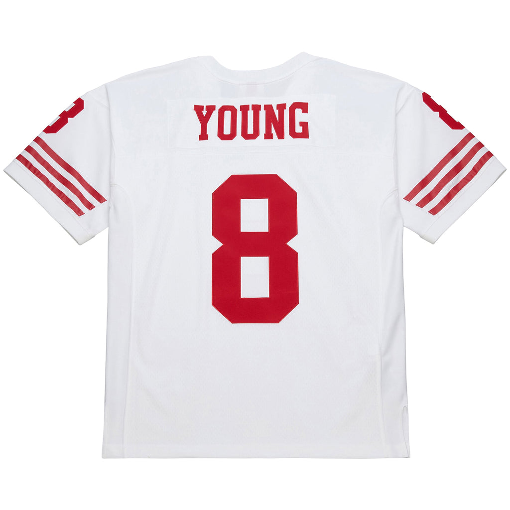 Men's San Francisco 49ers Steve Young Mitchell & Ness White 1994 Legacy Replica Jersey
