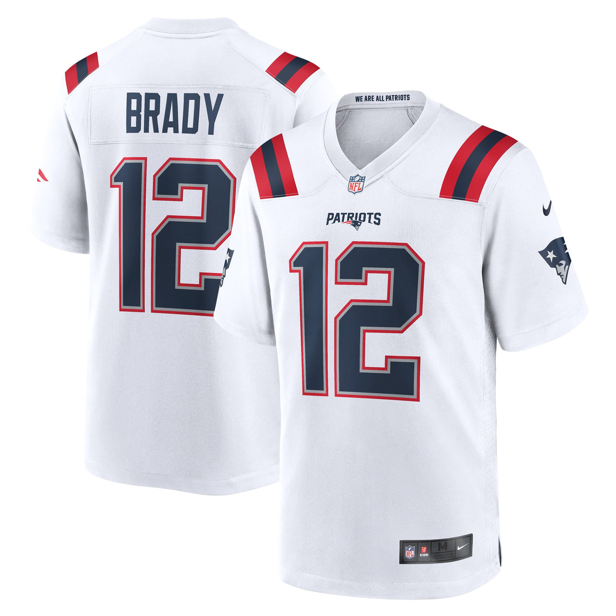 Men's New England Patriots Tom Brady Nike Red Retired Player Alternate Game Jersey