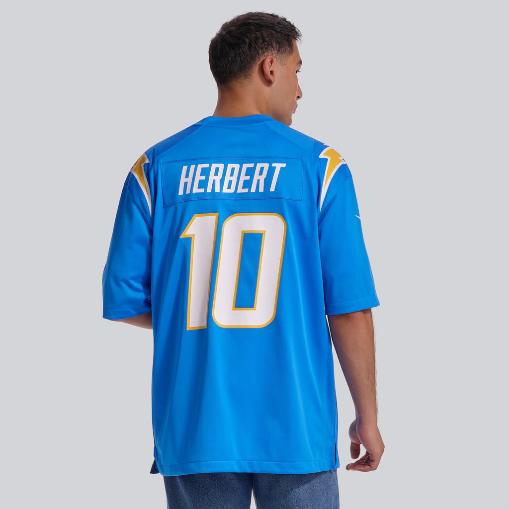 Men's Los Angeles Chargers Justin Herbert Nike Powder Blue Player Game Jersey