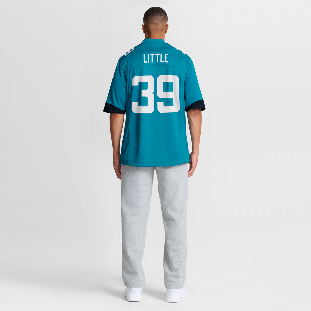 Men's Jacksonville Jaguars Cam Little Nike  Teal Team Game Jersey