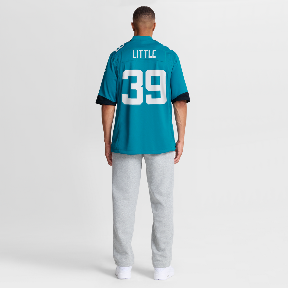 Men's Jacksonville Jaguars Cam Little Nike  Teal Team Game Jersey
