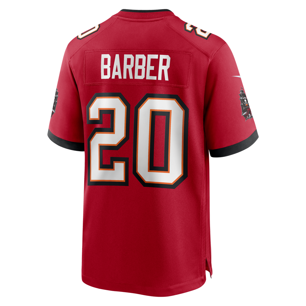 Men's Tampa Bay Buccaneers Ronde Barber Nike Red Game Retired Player Jersey