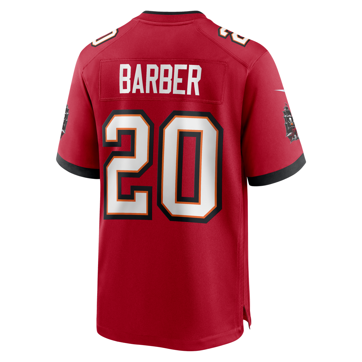 Men's Tampa Bay Buccaneers Ronde Barber Nike Orange Retired Player Alternate Game Jersey