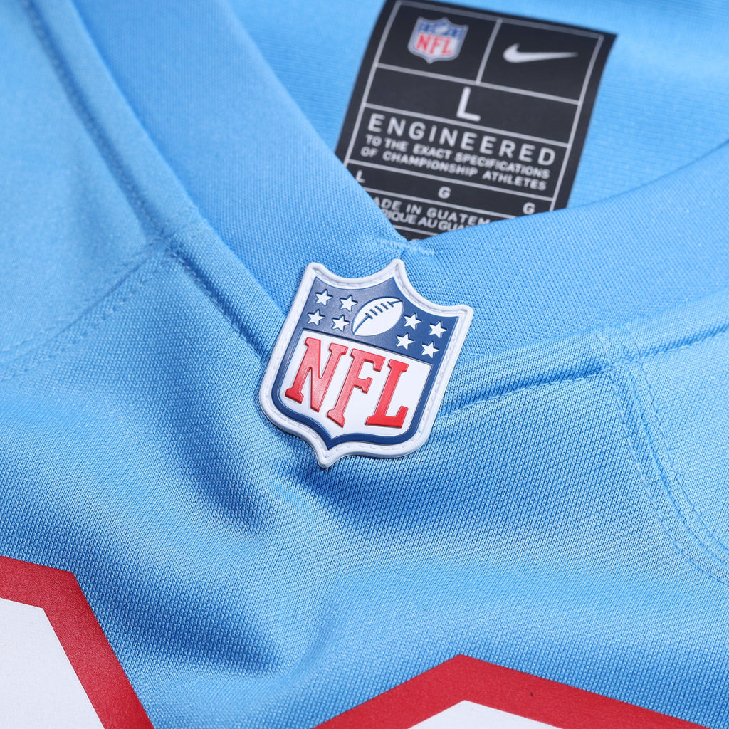 Men's Tennessee Titans Warren Moon Nike Light Blue Retired Player Alternate Game Jersey