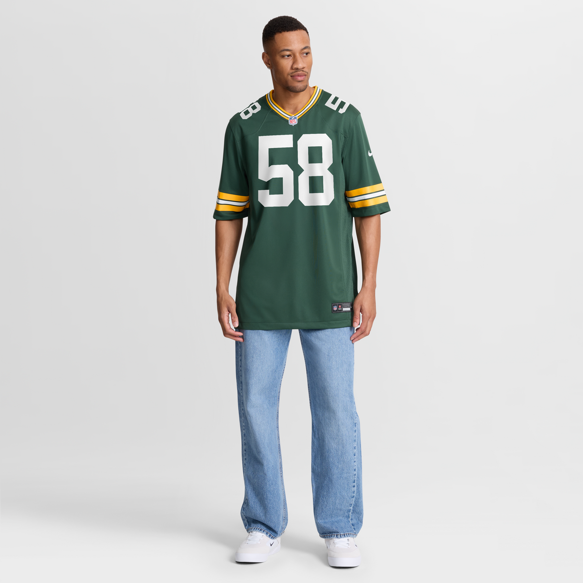 Men's Green Bay Packers Isaiah McDuffie Nike Green Game Jersey