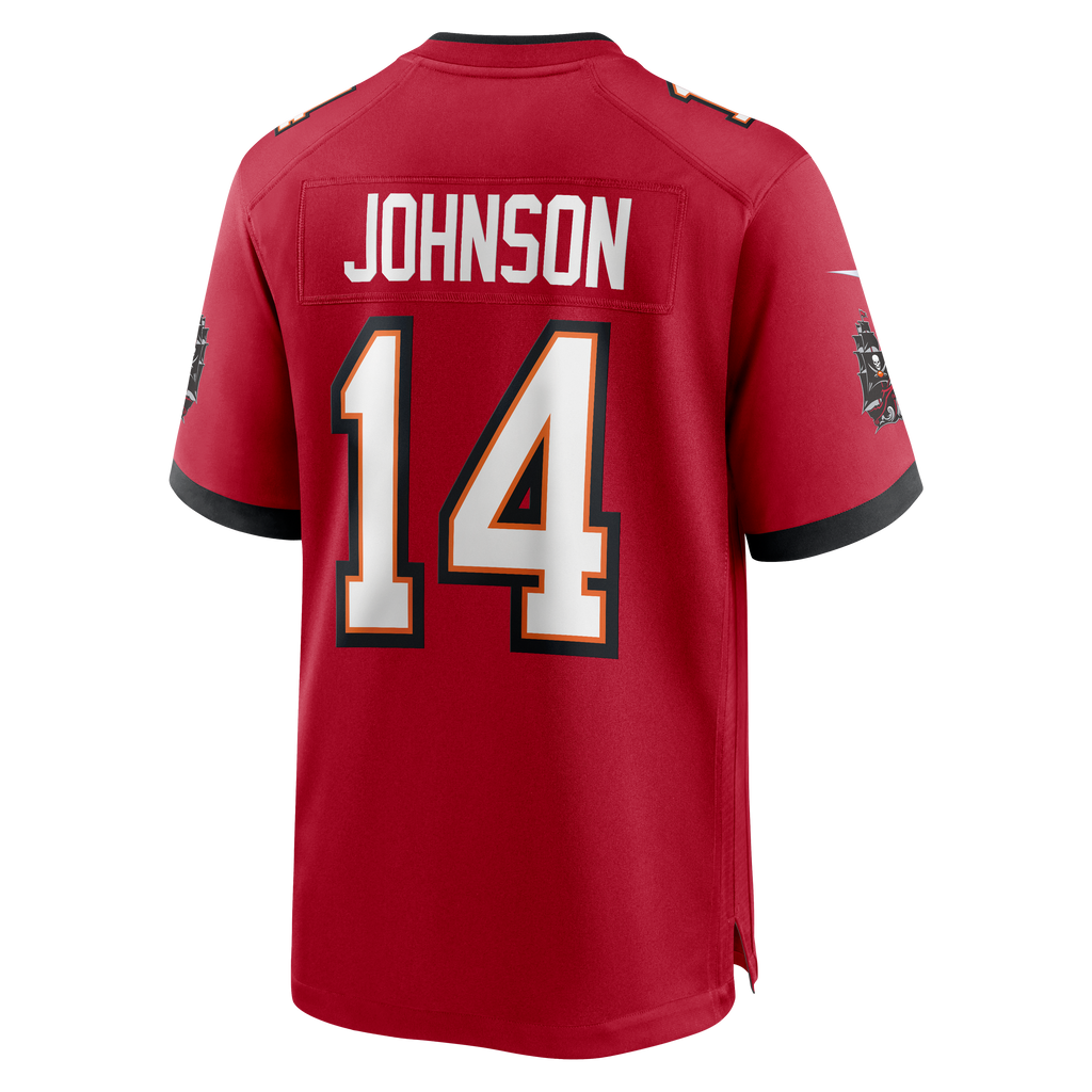 Men's Tampa Bay Buccaneers Brad Johnson Nike Red Game Retired Player Jersey