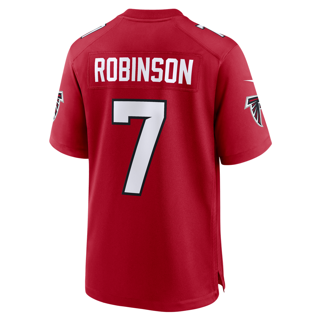 Men's Atlanta Falcons Bijan Robinson Nike Red Game Jersey